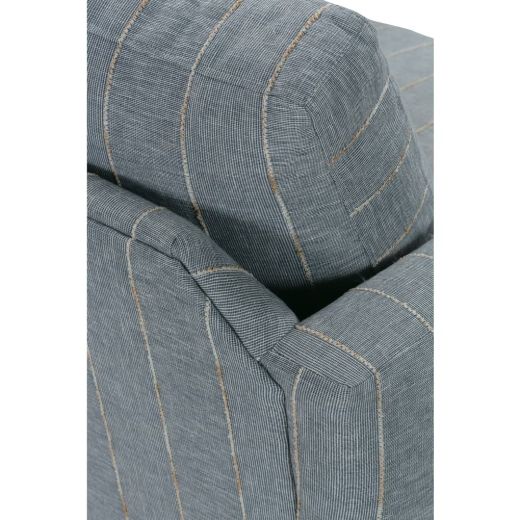 Picture of Quick Ship Allie Swivel - Indigo Kid-proof Stripe